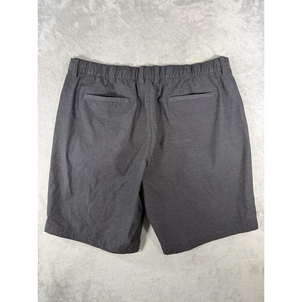 Banana Republic Shorts Mens 42 Grey Flat Front Casual Chino